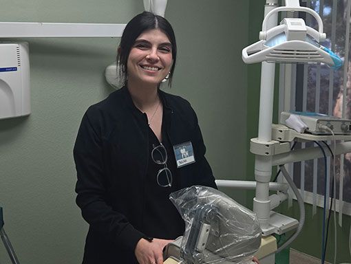 Treatment room at South Clairemont Dentistry